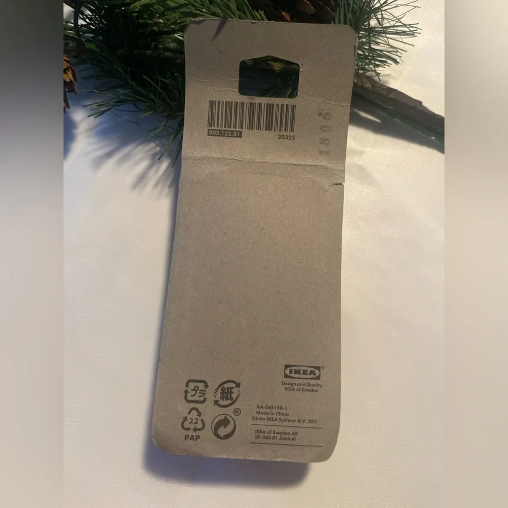 IKEA RIKTIG Drapery Clips & Hooks (24 Pack) – Stainless Steel – New
